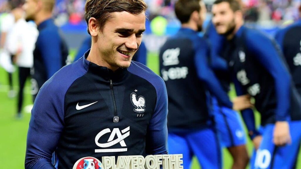Antoine Griezmann, joueur de l'année 2016.