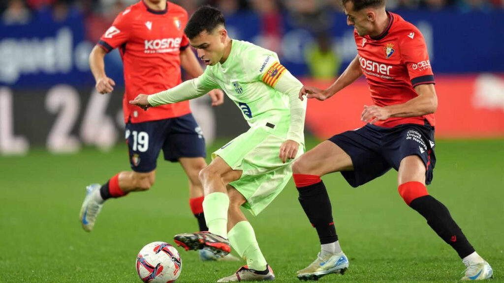 défaite Barcelone Osasuna