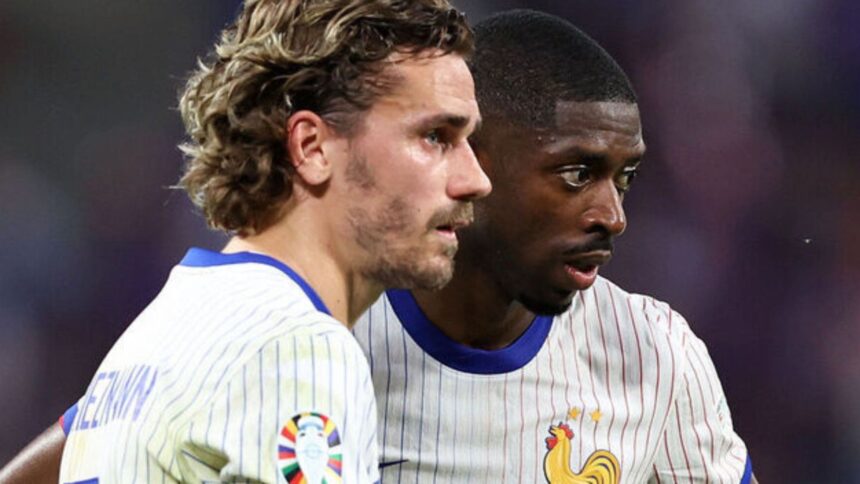 Ousmane Dembélé numéro Griezmann
