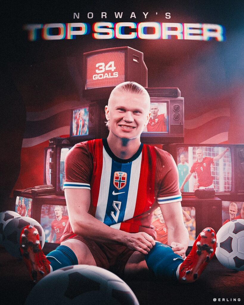 Erling Haaland établit un record historique