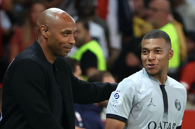 Thierry Henry message Mbappé