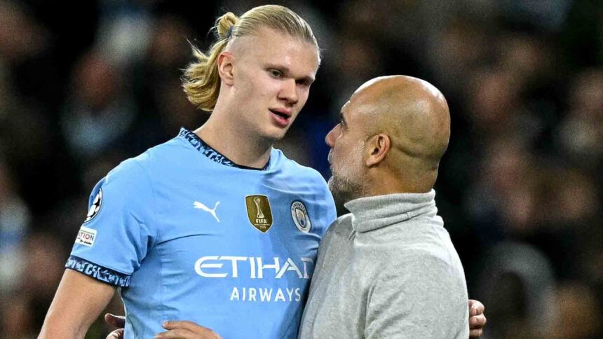 mots forts de Guardiola pour défendre Haaland