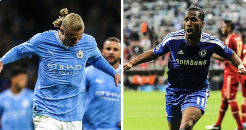 Erling Haaland efface un record de Didier Drogba