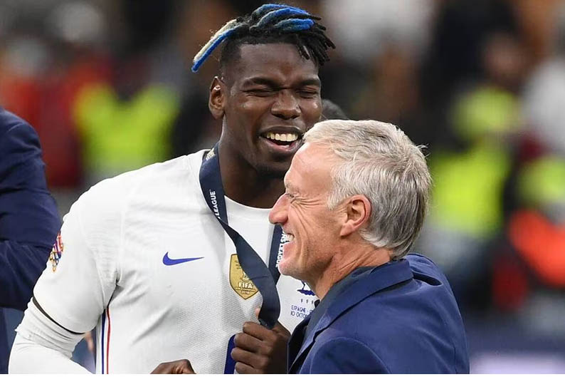 Didier Deschamps soutient Paul Pogba
