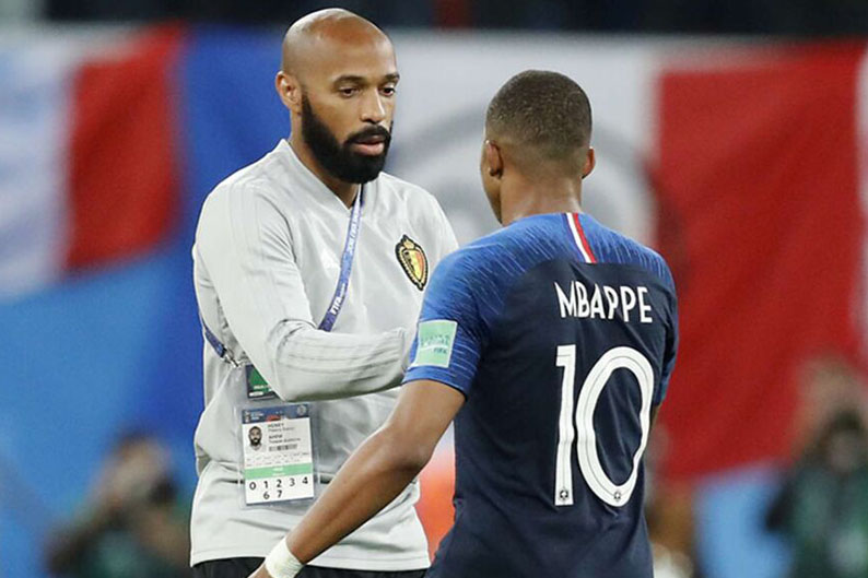 Thierry Henry message Mbappé