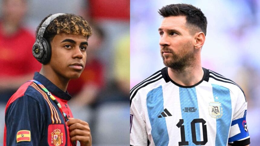 Lamine Yamal fait une incroyable demande à Lionel Messi par WhatsApp
