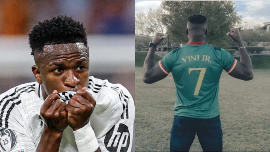 Vinicius Jr spécialement invité au Cameroun