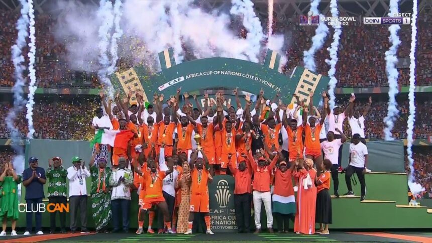 Côte d'Ivoire, remportant la CAN 2023