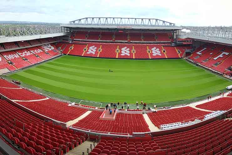 Anfield Road Stadium (Angleterre)