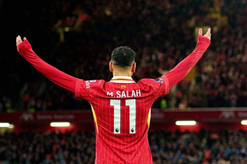 Mohamed Salah célébration