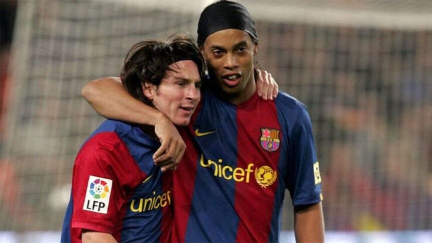 Lionel Messi et Ronaldinho