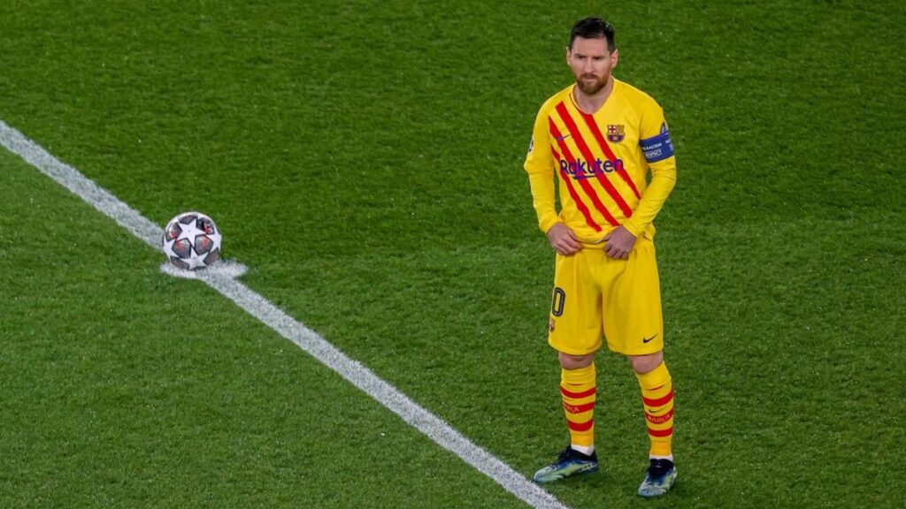 lionel messi capitaine football fc barcelone