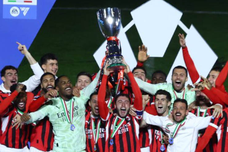 Supercoupe d'Italie : l'AC Milan triomphe face à l'Inter