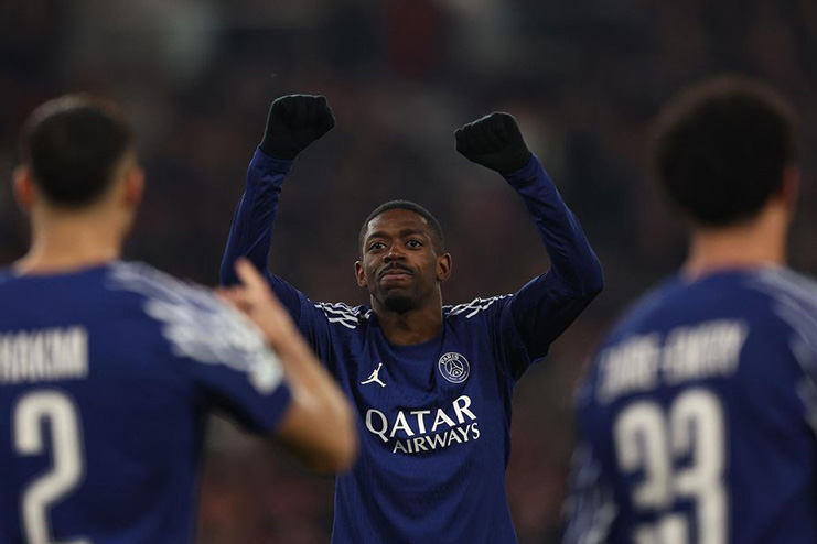 Ligue des Champions : Dembélé porte le PSG vers un triomphe
