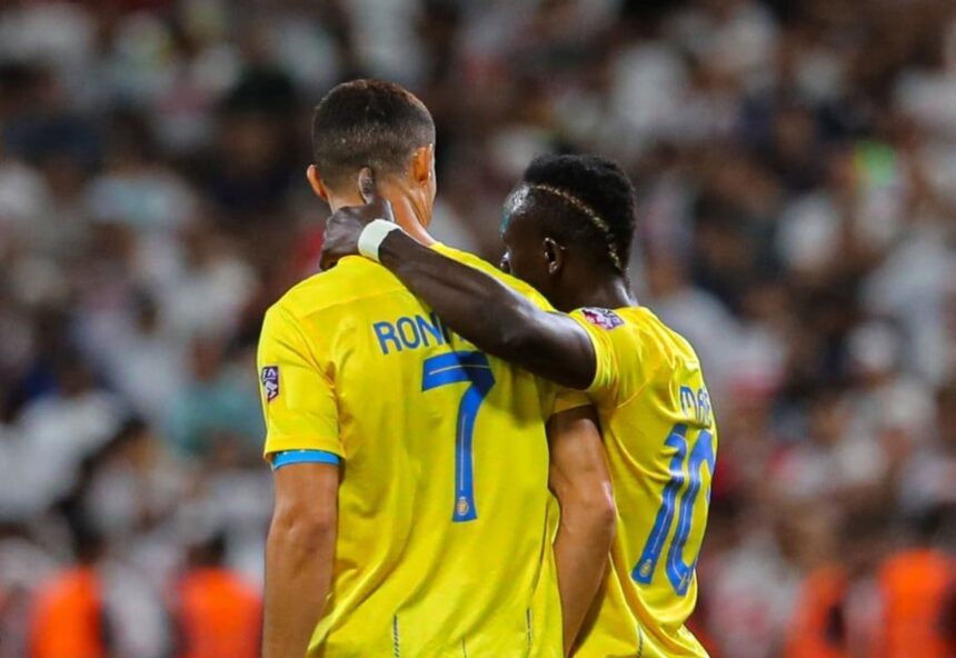Sadio Mané et Cristiano Ronaldo Al Nassr