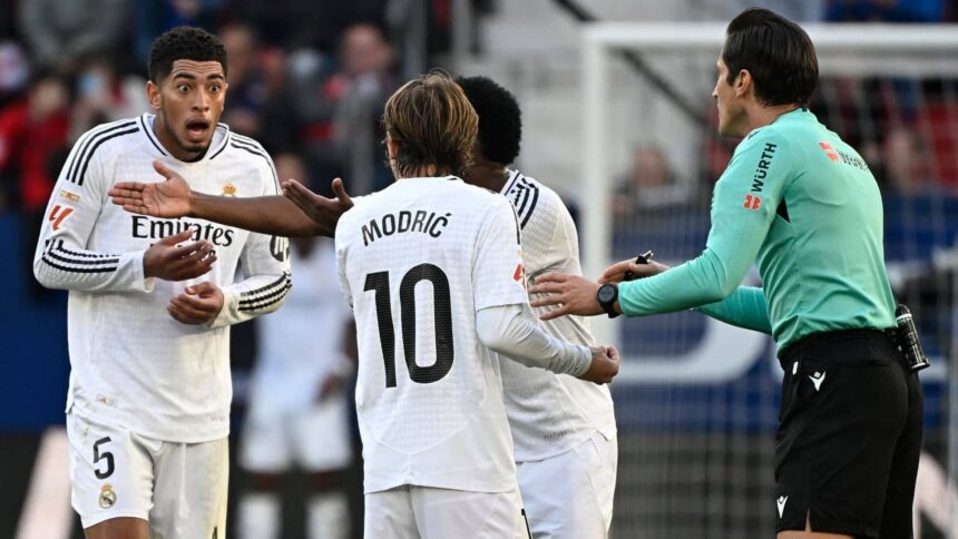 Carton rouge de Jude Bellingham : Le Real Madrid serait sur le point de quitter La Liga