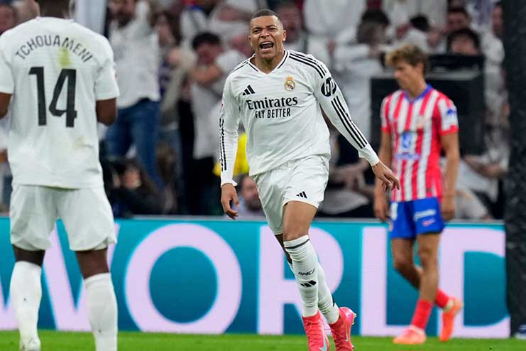 Kylian Mbappé délivre le Real Madrid face à l'Atlético