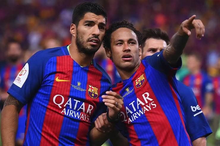 Luis Suárez salue le retour de Neymar à Santos