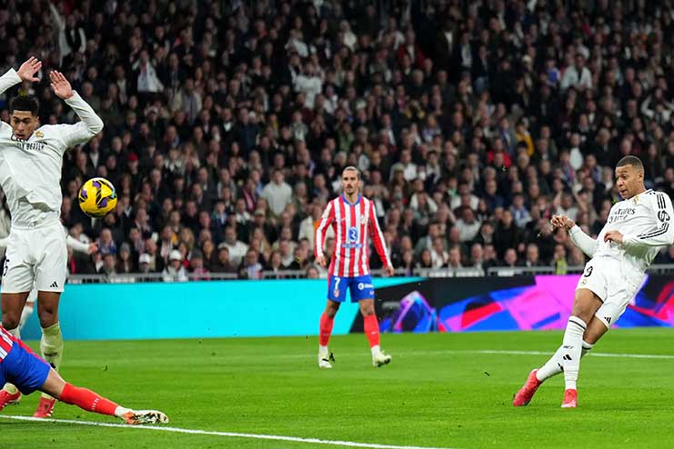 Kylian Mbappé délivre le Real Madrid face à l'Atlético