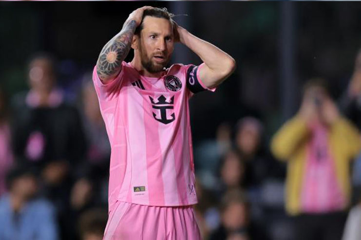 MLS : Messi s'en prend à l'arbitre face à New York