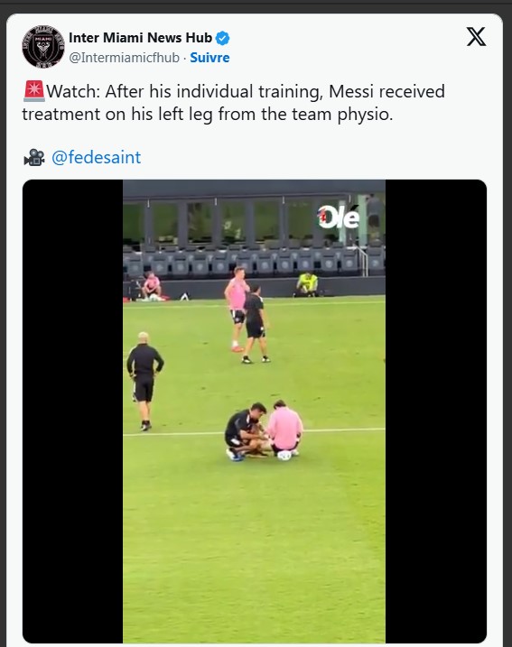 Lionel Messi fragile ? Son état physique inquiète en MLS