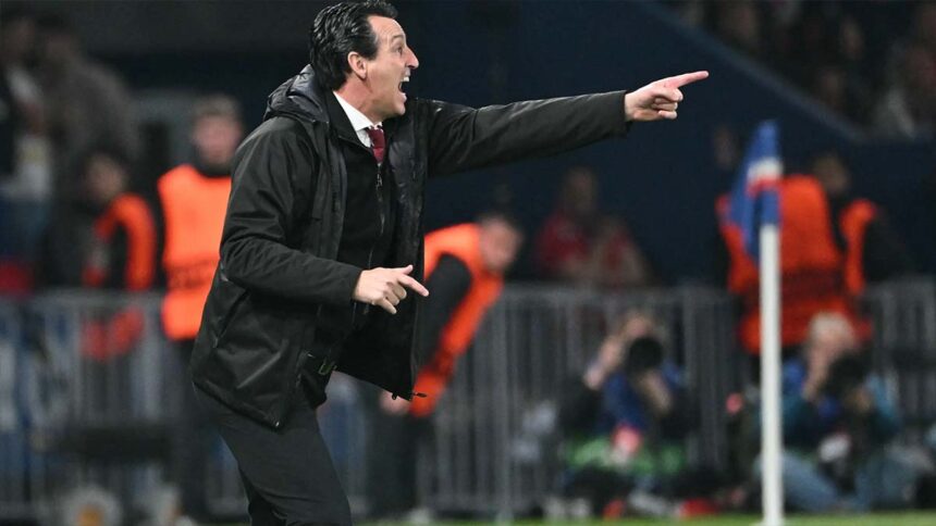 Aston Villa : Emery avertit le PSG avant le retour