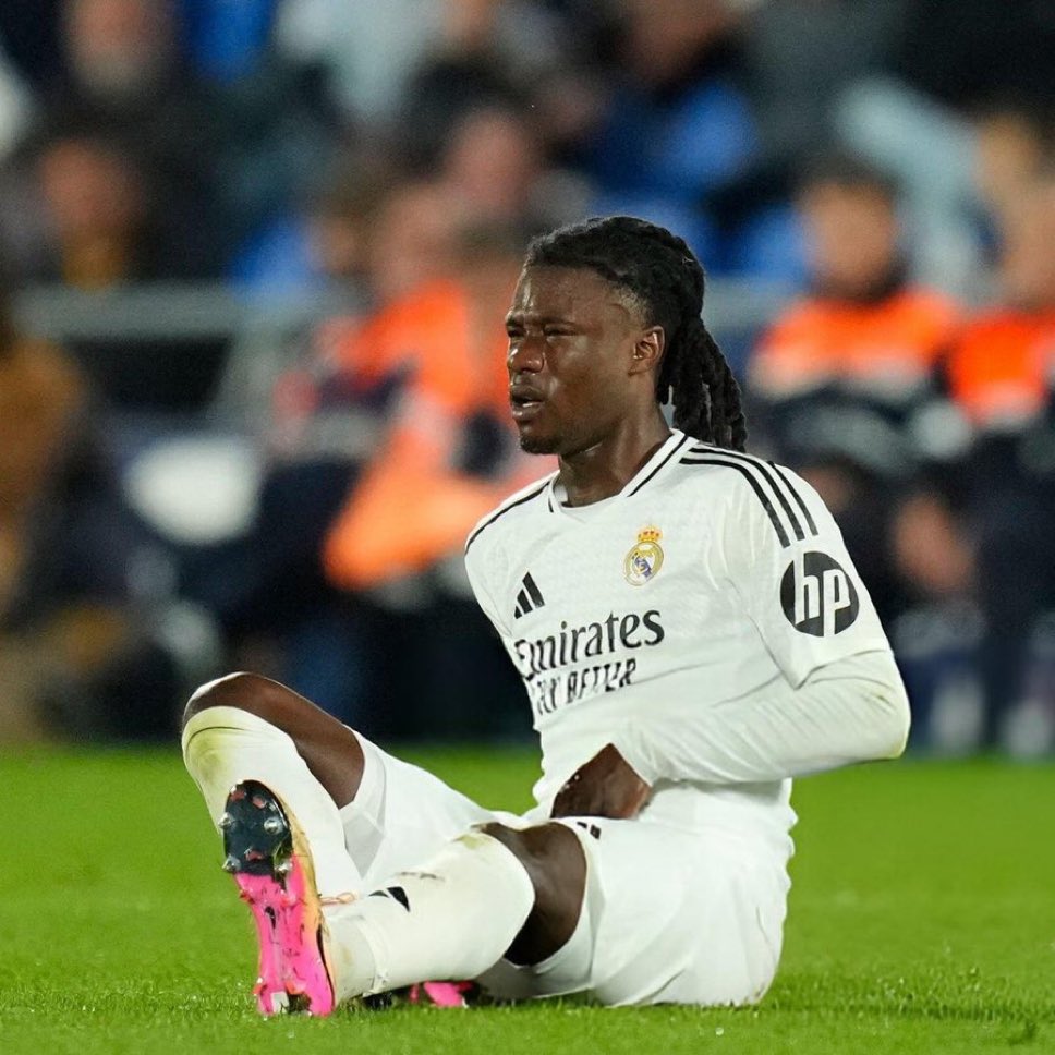 Eduardo Camavinga blessé