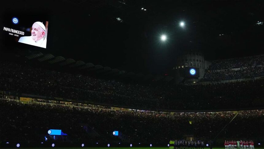 Mort du Pape François l’Inter Milan