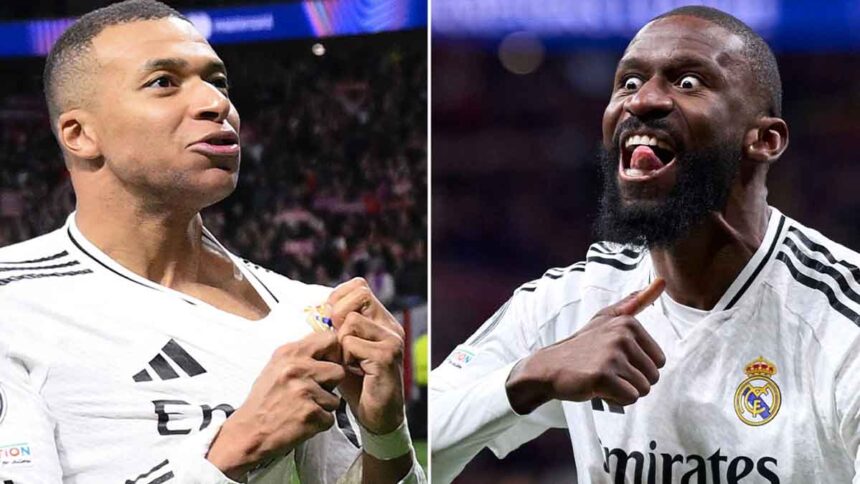 Kylian Mbappé et Antonio Rüdiger sanctionnés par l'UEFA