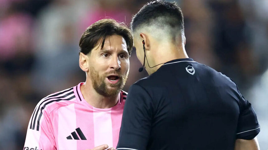 Lionel Messi règle ses comptes avec les arbitres