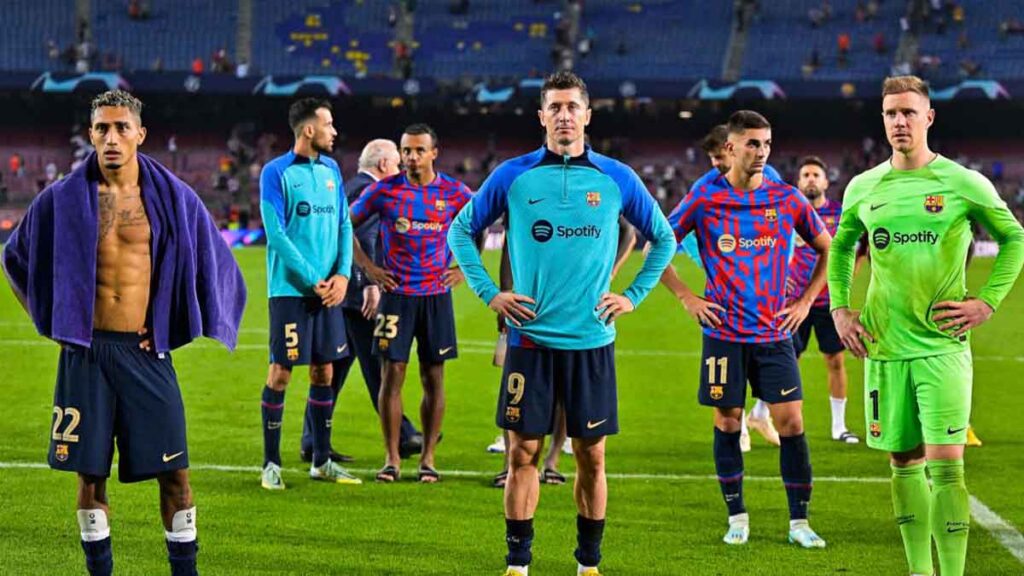 exclusion de la Ligue des champions