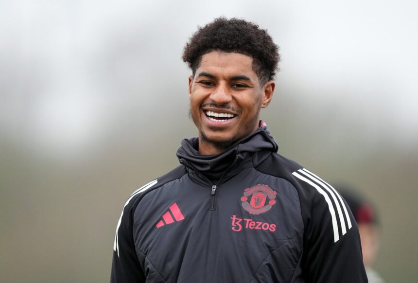 Marcus Rashford au Barça