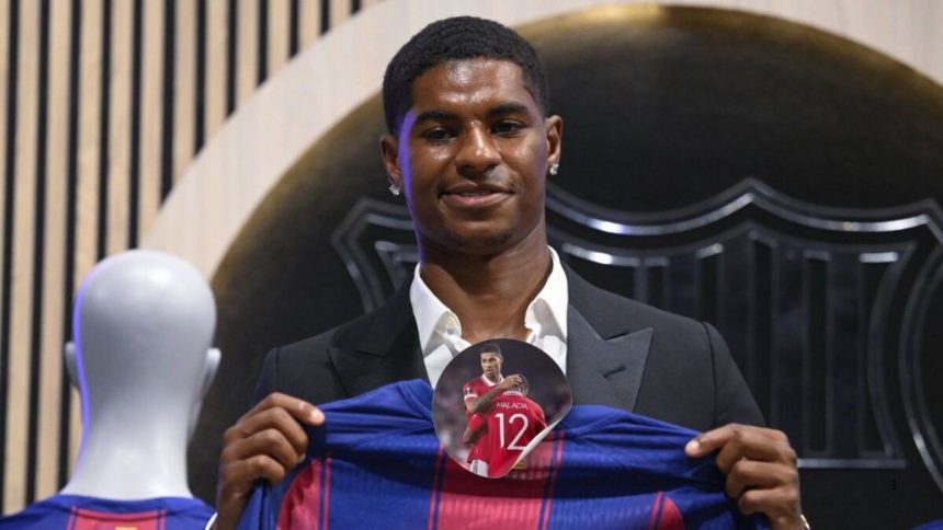 Ce qu'il faut retenir de la présentation de Marcus Rashford au Barça