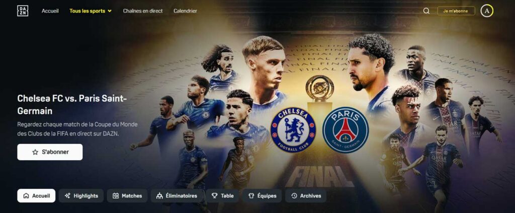 dazn comment suivre la final cdmdc