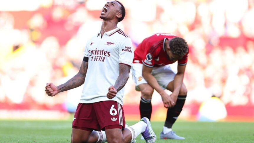 Premier League : Arsenal domine United 1-0 à Old Trafford