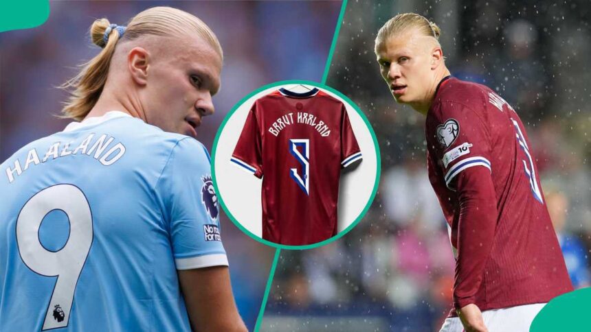« Braut Haaland » : Erling Haaland change son nom sur le maillot de Norvège