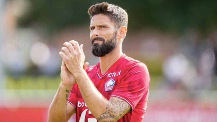 Olivier Giroud marque en Ligue 1 pour son retour