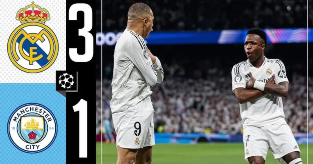 Real Madrid vs Manchester City 1753610656337