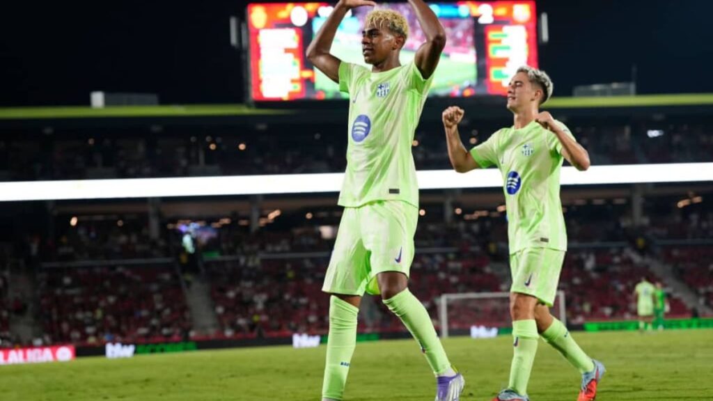 Liga : Lamine Yamal fait briller le Barça face à Majorque