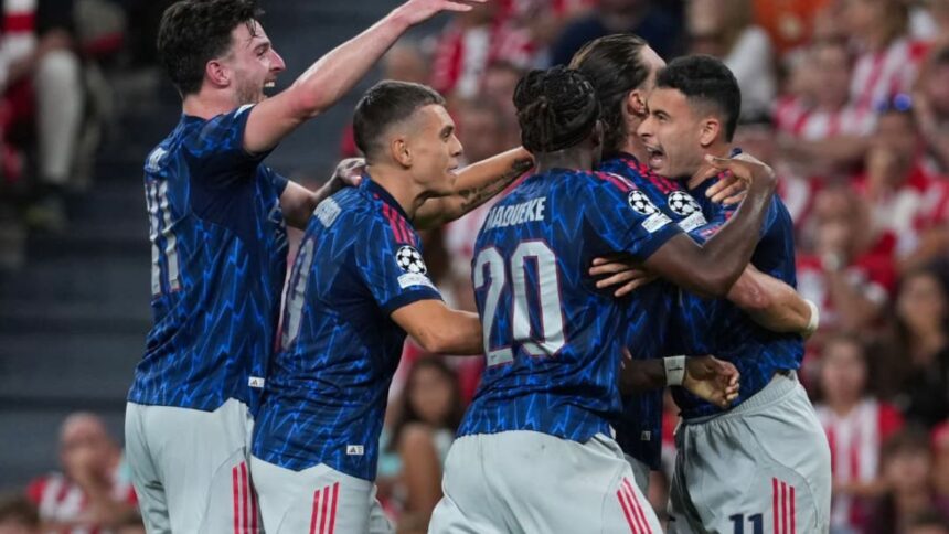 Ligue des champions : victoire d'arsenal à Bilbao 2-0