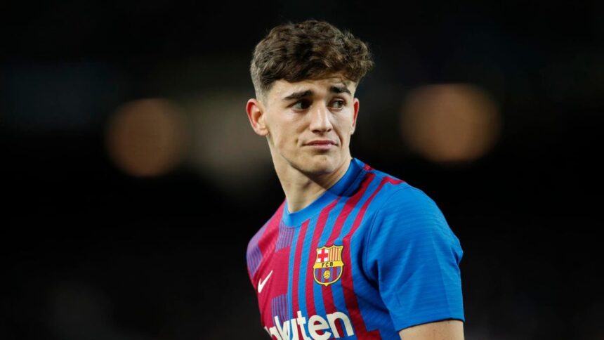 Barça : Gavi blessé et forfait pour le début de la Ligue des champions