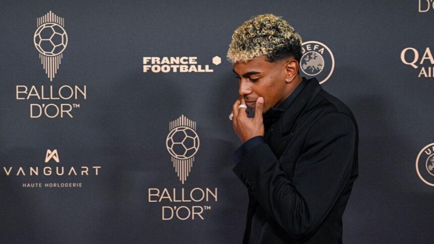 Lamine Yamal après le Ballon d'Or