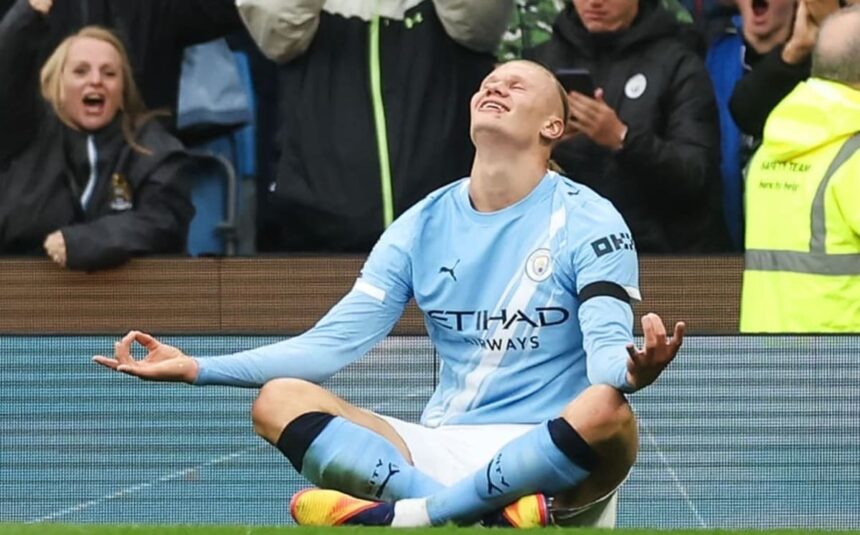 Premier League La performance de Haaland contre Man United