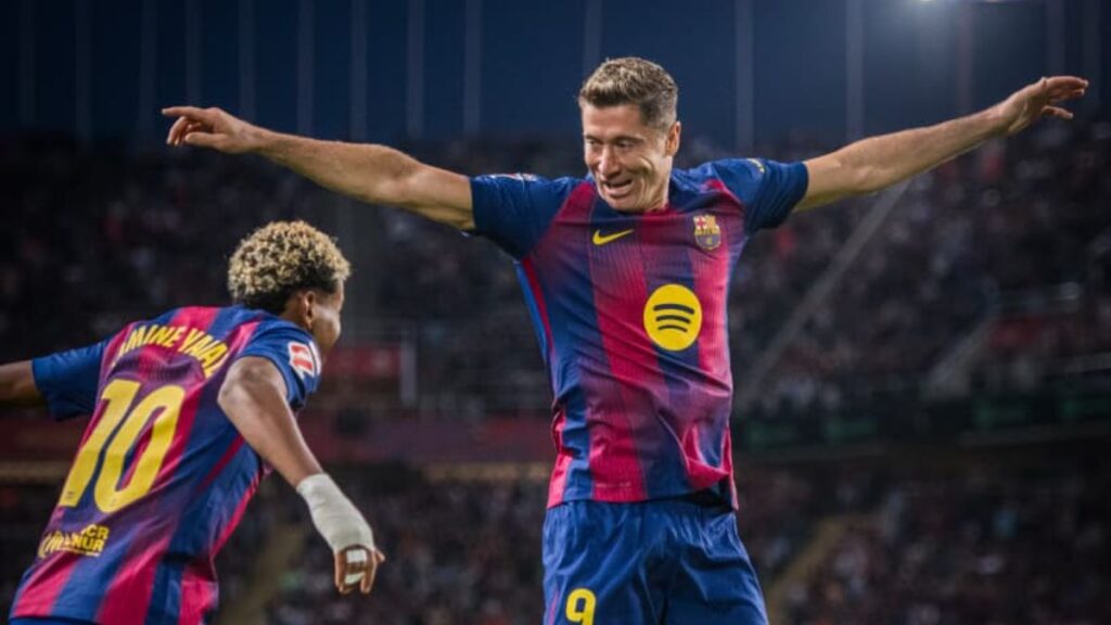Barcelone domine la Sociedad prend la tête de la Liga