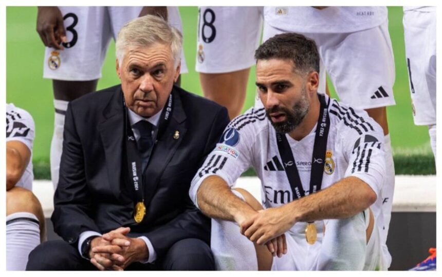 Real Madrid : le remplacement de Carlo Ancelotti était nécessaire, selon Carvajal