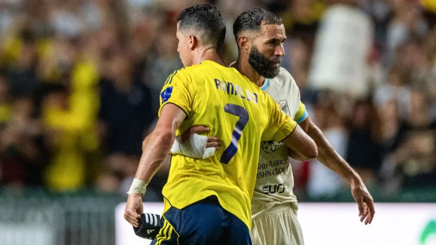 Al Ittihad élimine Al Nassr (2-1) : Benzema et Aouar crucifient Ronaldo et ses coéquipiers