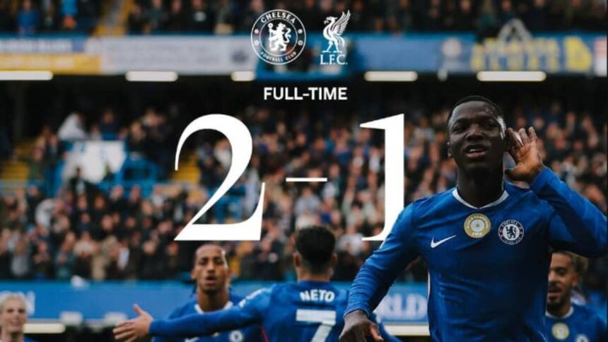Chelsea bat Liverpool 2-1