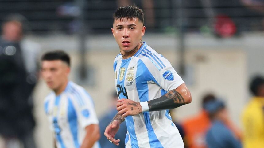 Argentine : Enzo Fernández blessé et contraint de quitter le groupe
