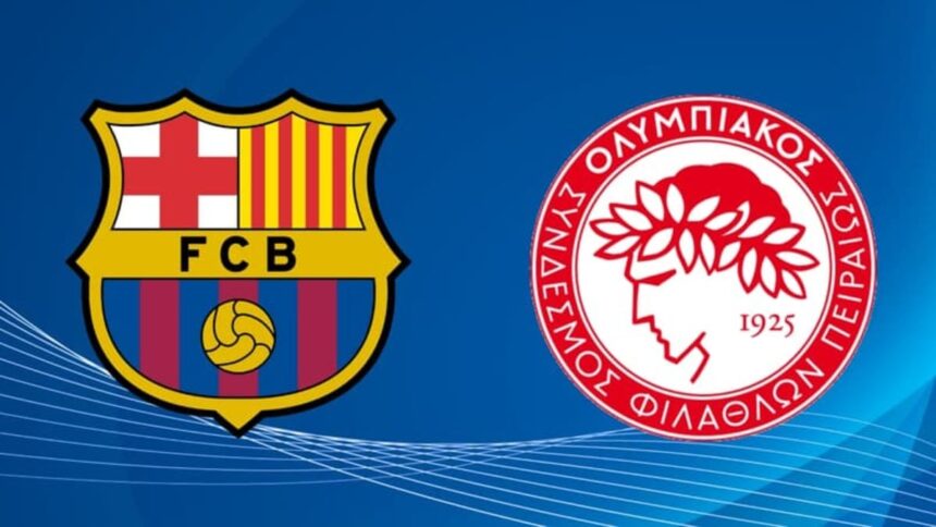 FC Barcelone - Olympiakos les compositions officielles dévoilées pour le choc