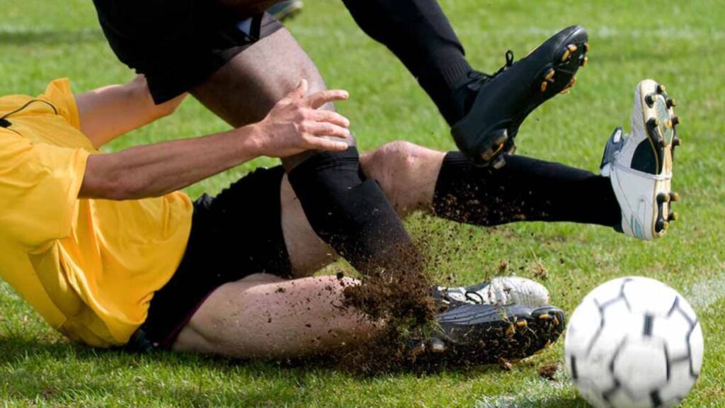Les blessures au football